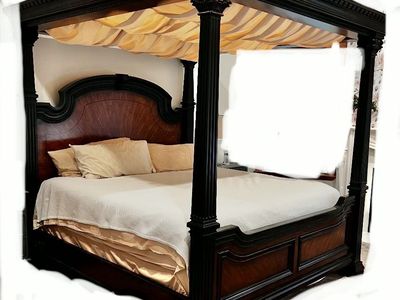 Beautiful King Canopy Bed