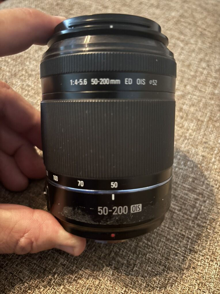 Samsung 50-200mm NX Canera Zoom Lens Like New