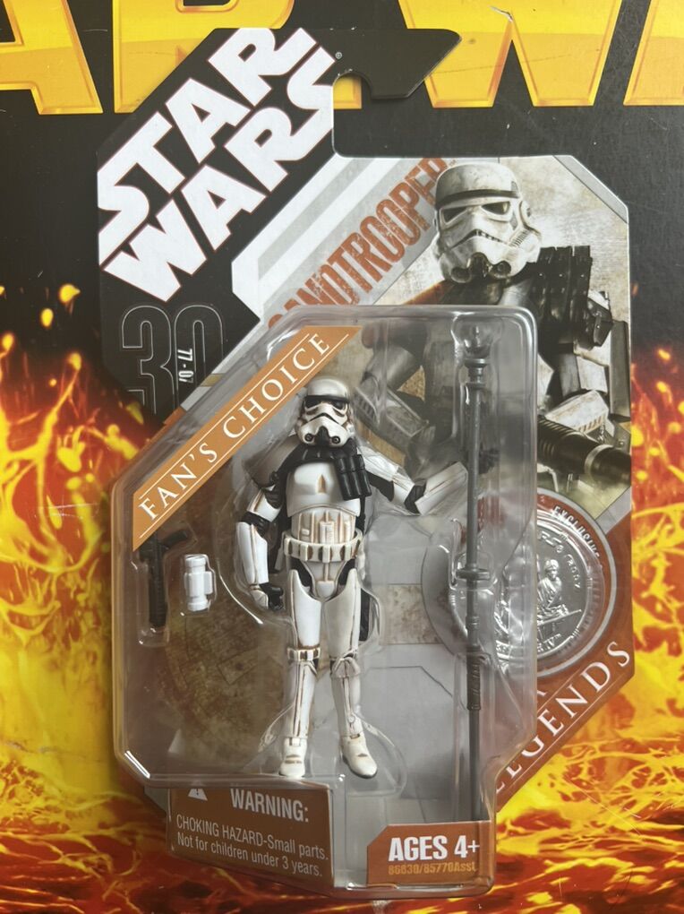 Star Wars Sandtrooper Saga Legends With Coin