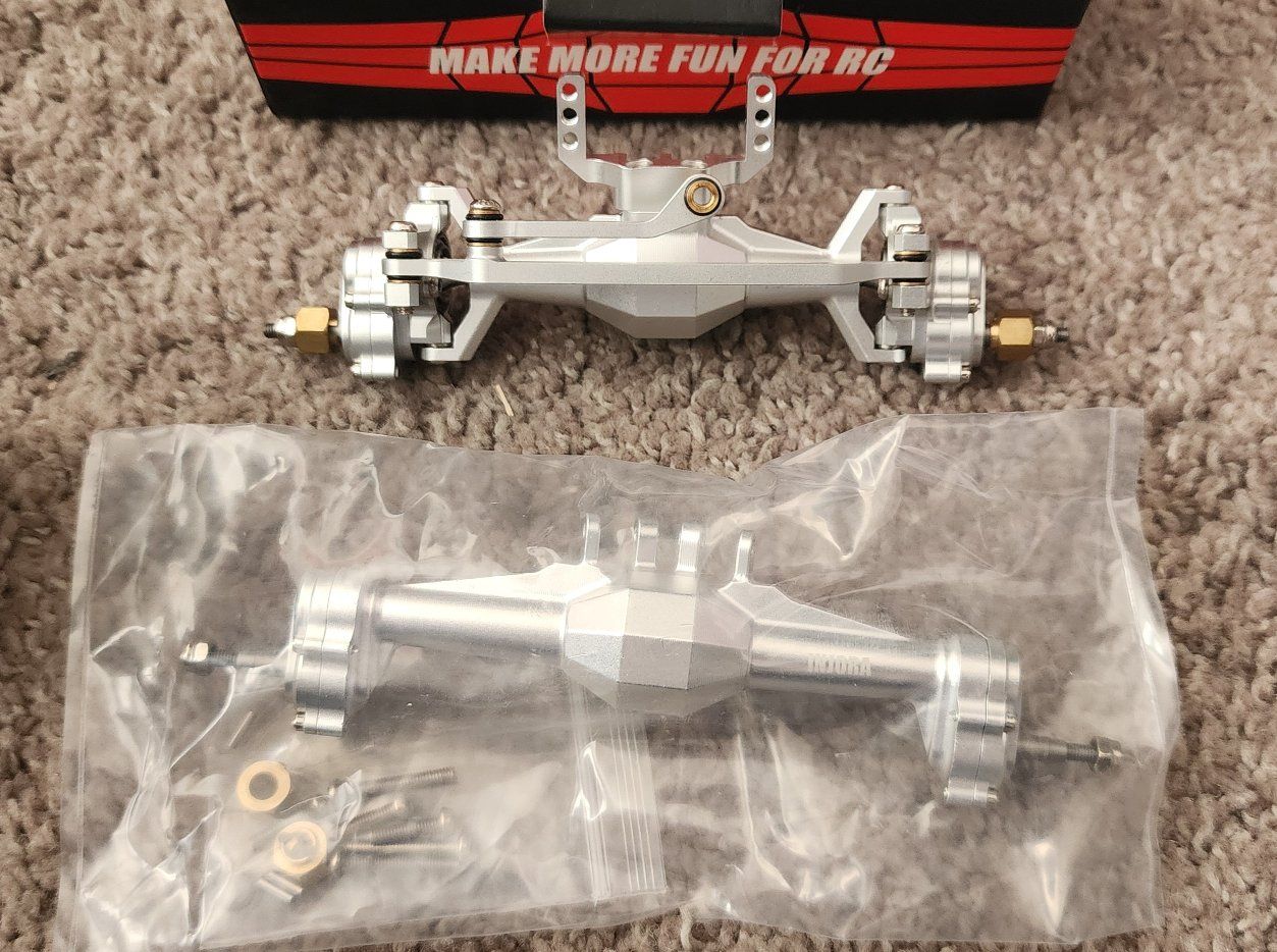 Injora +5mm Diamond Portal Axles 1/18