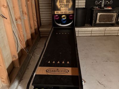 Barrington 84” Arcade Roll and Score Game with LED Lights & Electronic Scorer