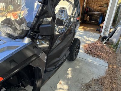 2022 CFMoto ZForce 500 Trail with Plow