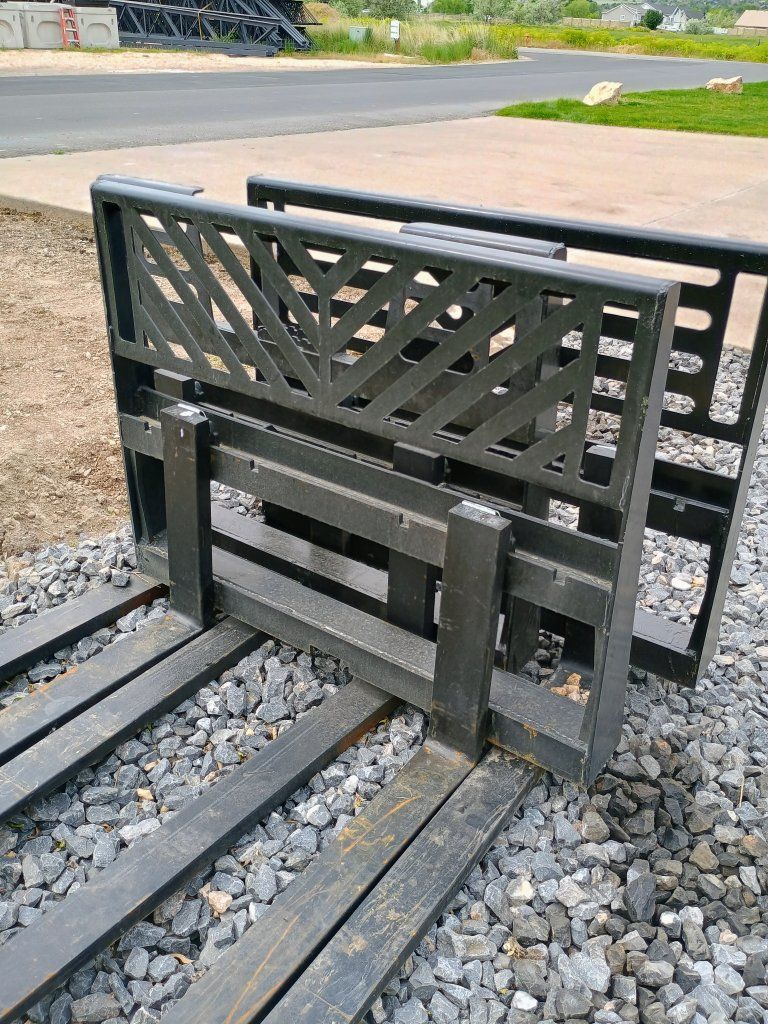 MSI Forks Industrial Pallet Fork Attachment, Heavy-Duty, 48inch New, skid attachment
