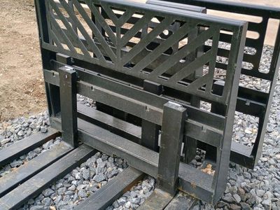 MSI Forks Industrial Pallet Fork Attachment, Heavy-Duty, 48inch New, skid attachment