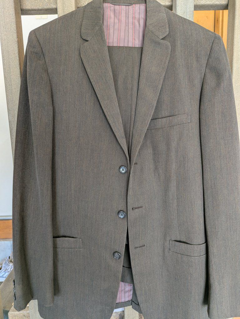 Vintage Gilbert's "The Gilbert 400" Men's Suit - Cotton Poly Blend, Jacket 40, Trousers 30x32