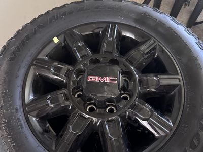 2026 GMC AT4 wheels & tires.