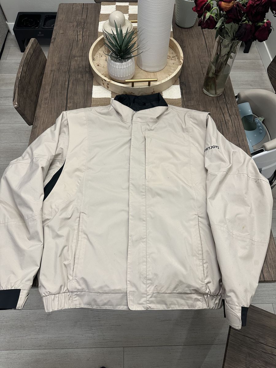 Footjoy Dryjoy light weight jacket xl beige
