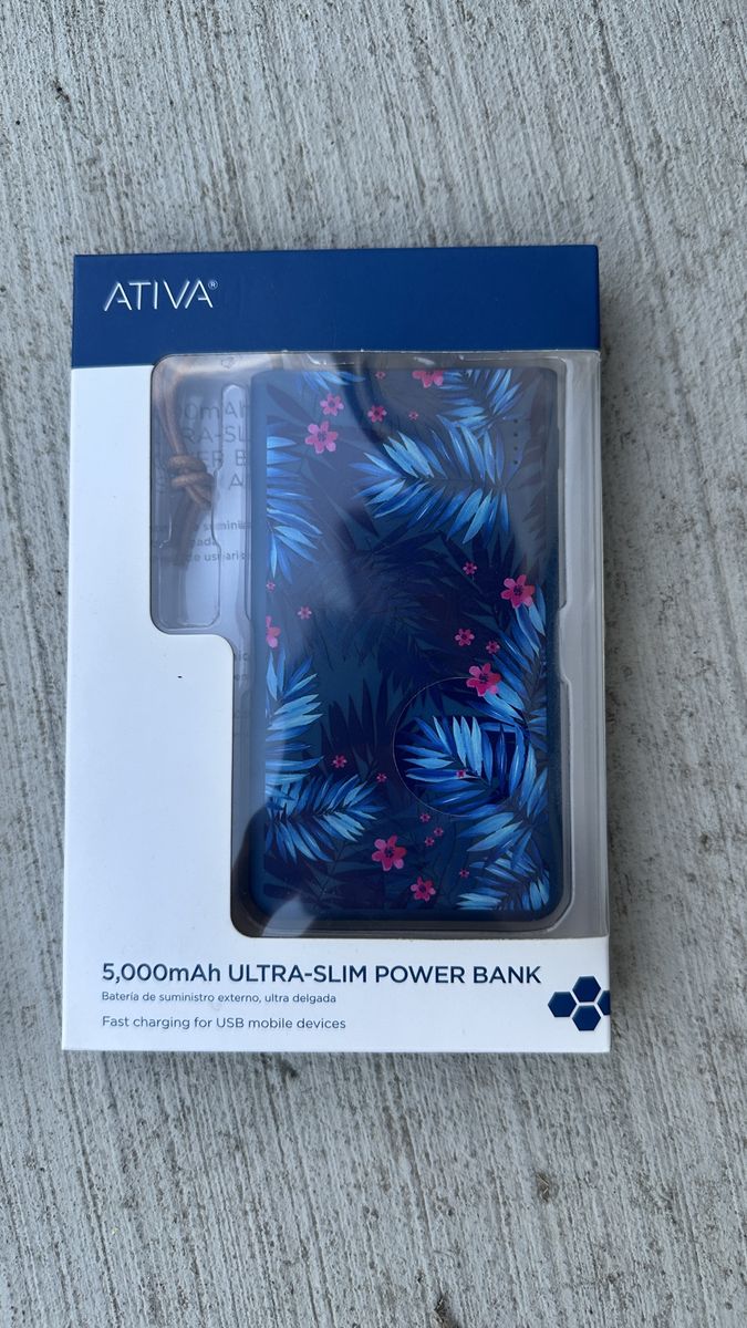 Ativa 5000mAh Ultra-Slim Power Bank