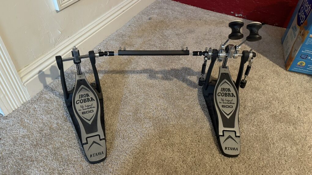 Tama Iron Cobra 600 Double Bass Pedal HP600DTW