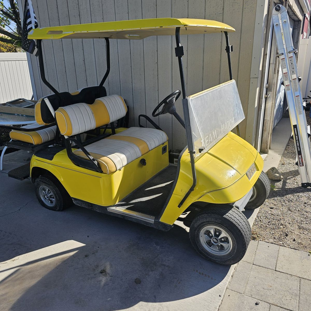 Ezgo golf cart 4 seater