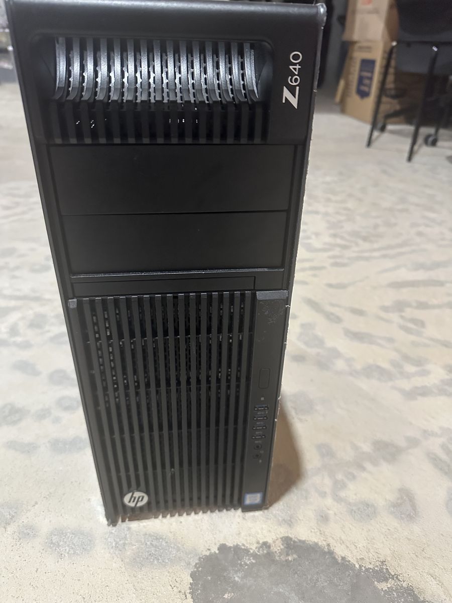 HP Z640 Workstation Desktop PC - Intel Xeon Inside - High Performance Computing (parts)