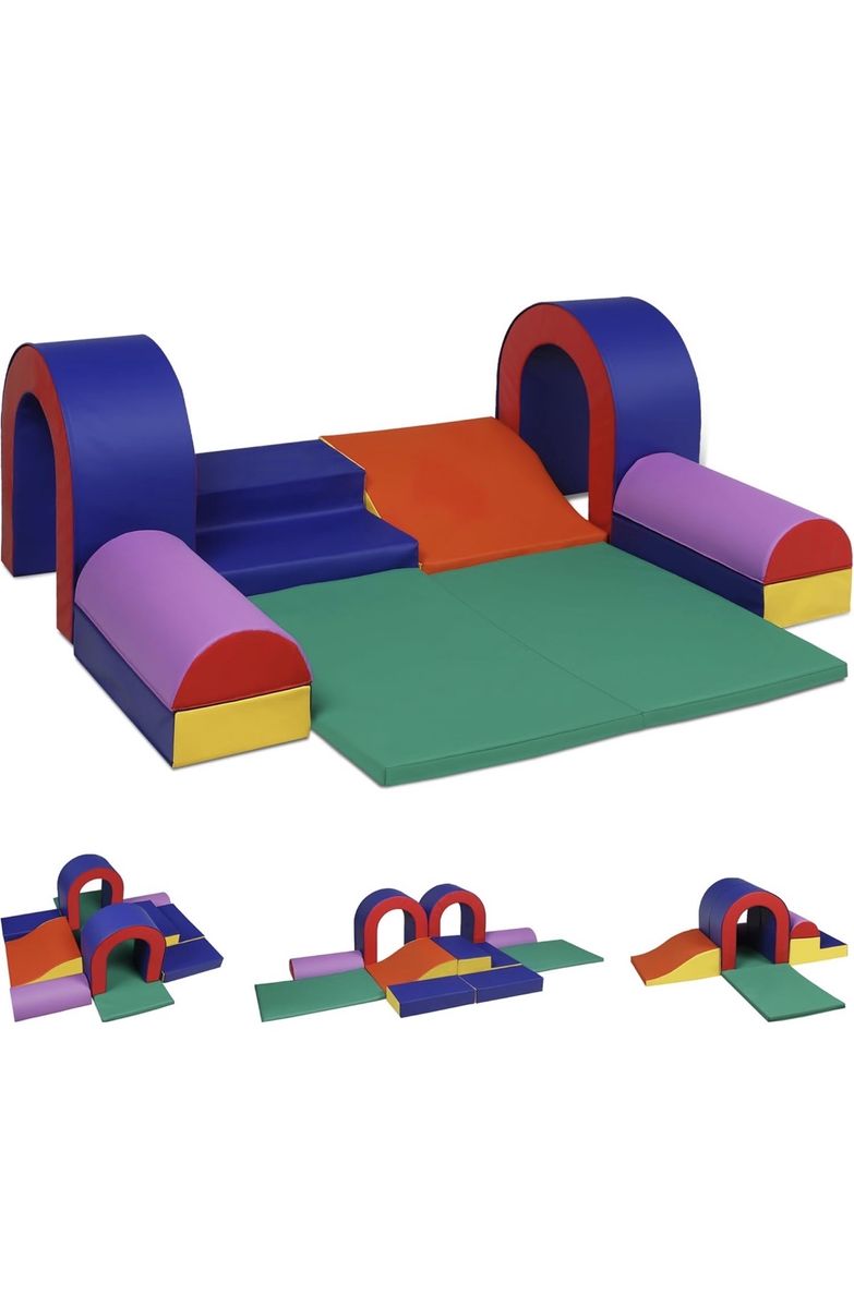 10-Piece Foam Climbing Blocks – Brand New in Box