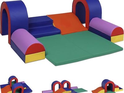 10-Piece Foam Climbing Blocks – Brand New in Box