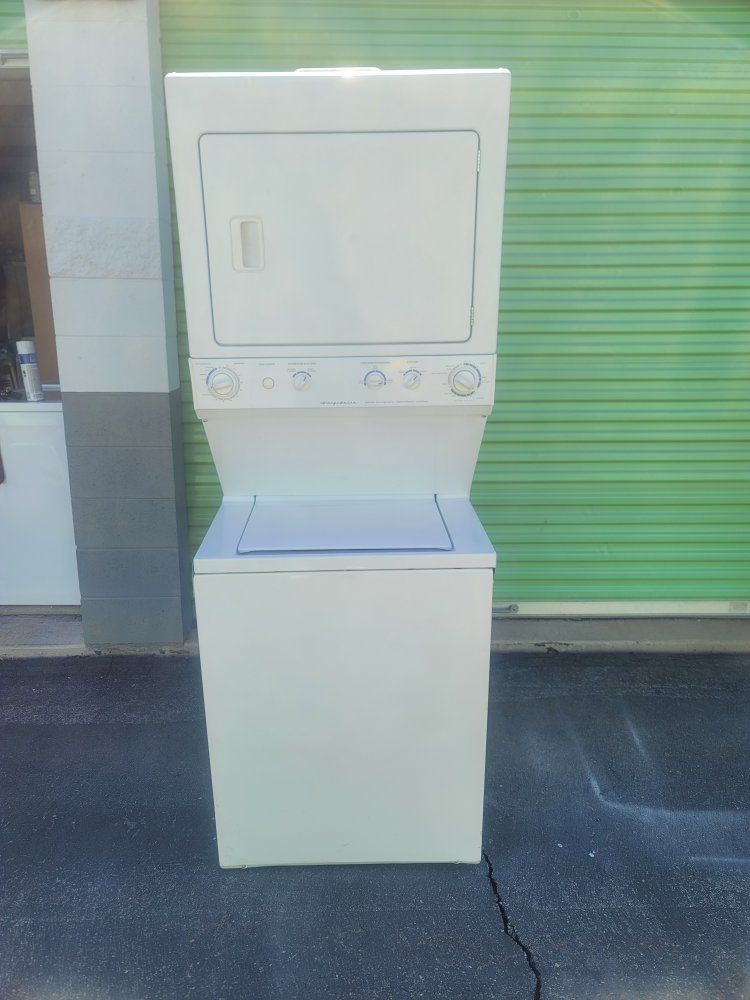 Frigidaire electric stacked washer & dryer,free delivery