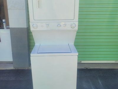 Frigidaire electric stacked washer & dryer,free delivery