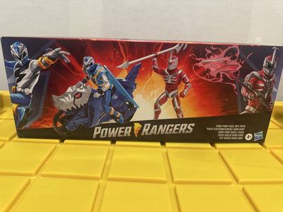Power Rangers Dino Fury Face-Off Pack Action Figure Set Hasbro