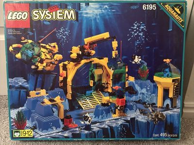 Lego Aquazone Neptune Discovery Lab 6195