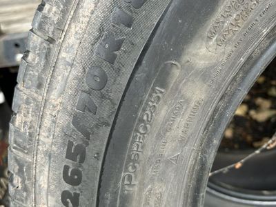 Michelins LT265/70R18 TIres