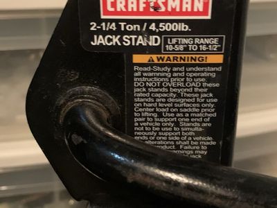 Duralast 2.25 Ton Automotive Jack Stands X 4