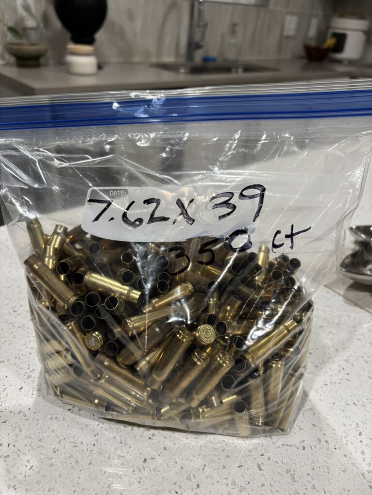 7.62x39  Brass