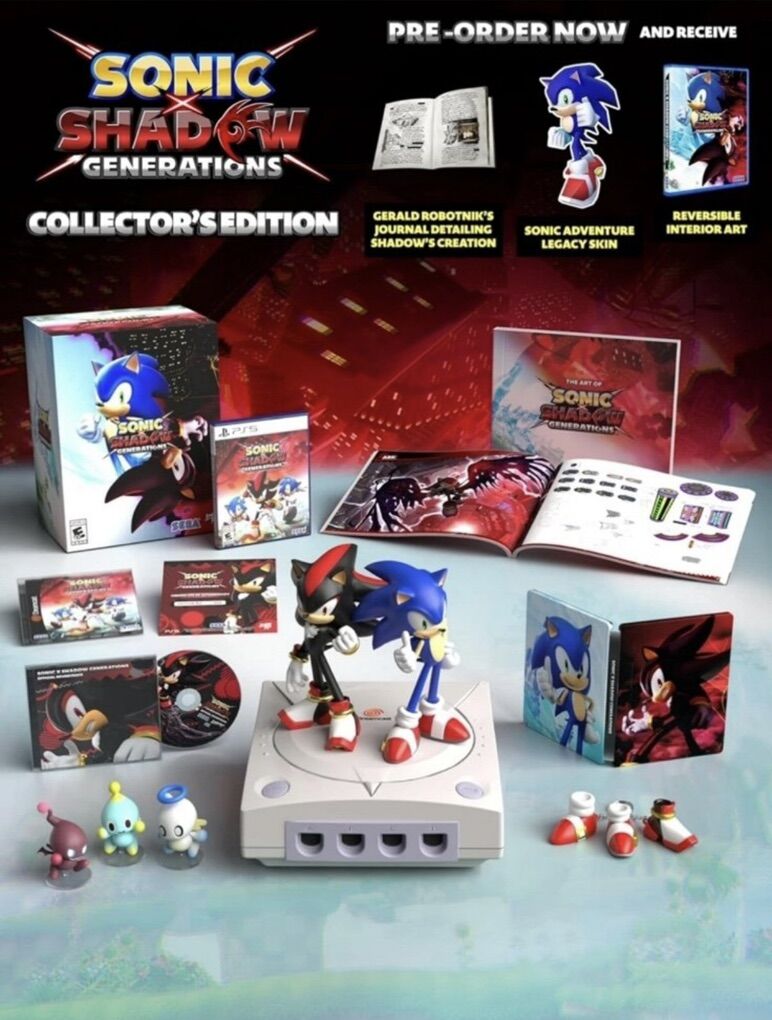 Sonic X Shadow Generations Collectors Edition