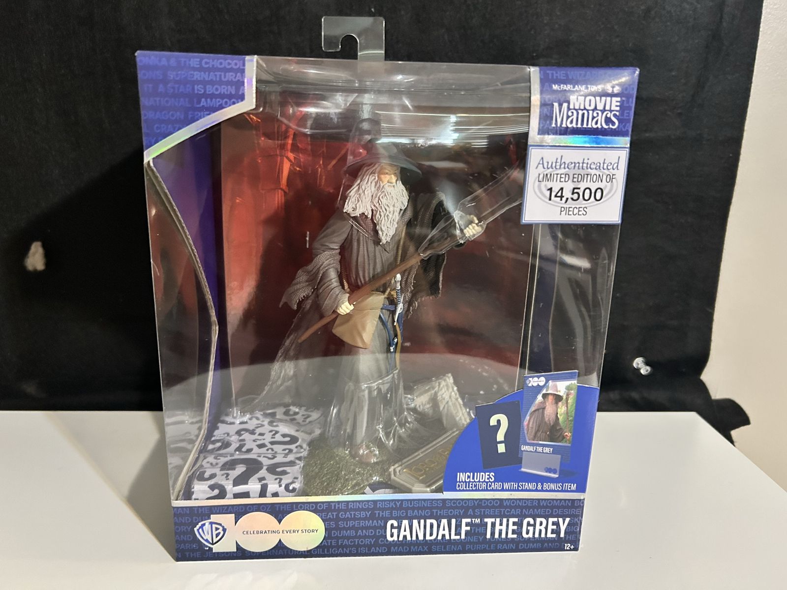 McFarlane Toys Movie Maniacs Gandalf The Grey Figure Limited Edition