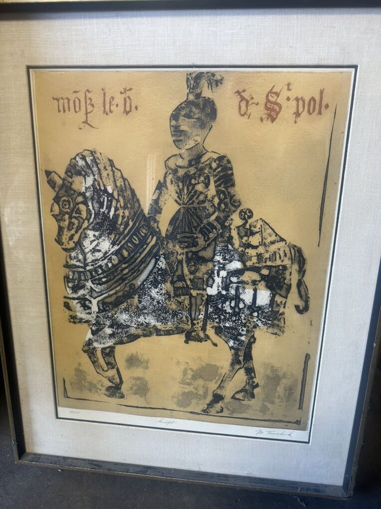 Knight By Marjore Tomchuk 1965 30/100