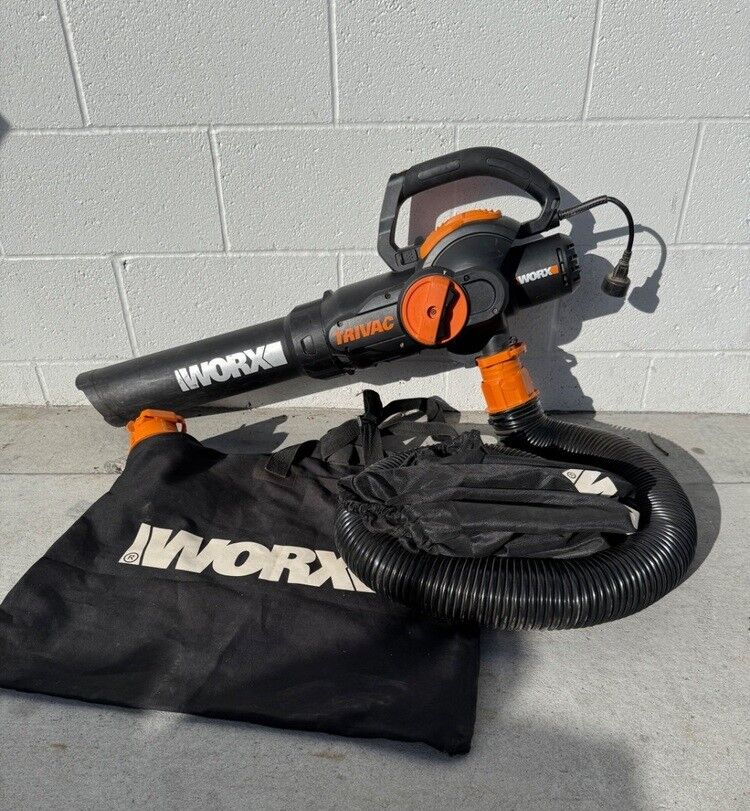 WORX BLOWER, MULCHER, VACCUM