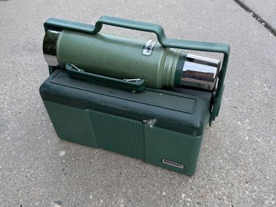 Vintage Stanley Cooler and Thermos *never used