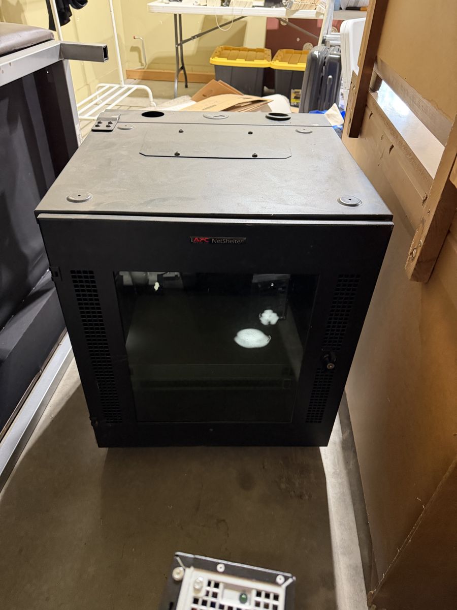 APC Netshelter 13U Enclosed Network Rack