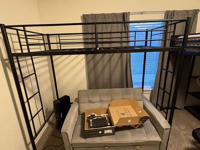 Twin loft bed