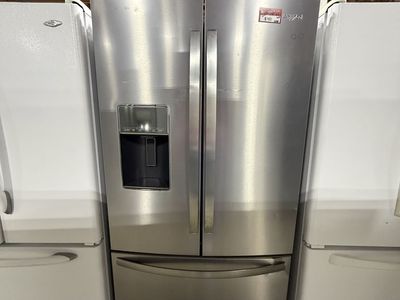 BIG SAVINGS NOW! WHIRLPOOL FRENCH DOOR FRIDGE