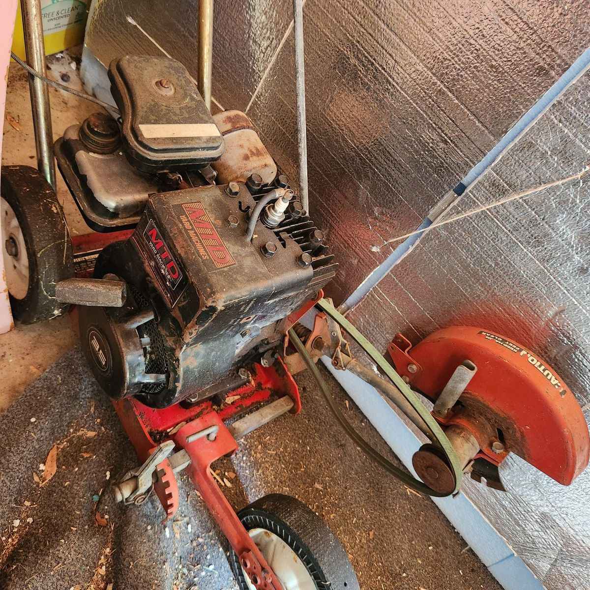 Dayton MTD 3.5HP Walk-Behind Edger Gas Powered Lawn & Garden Equipment