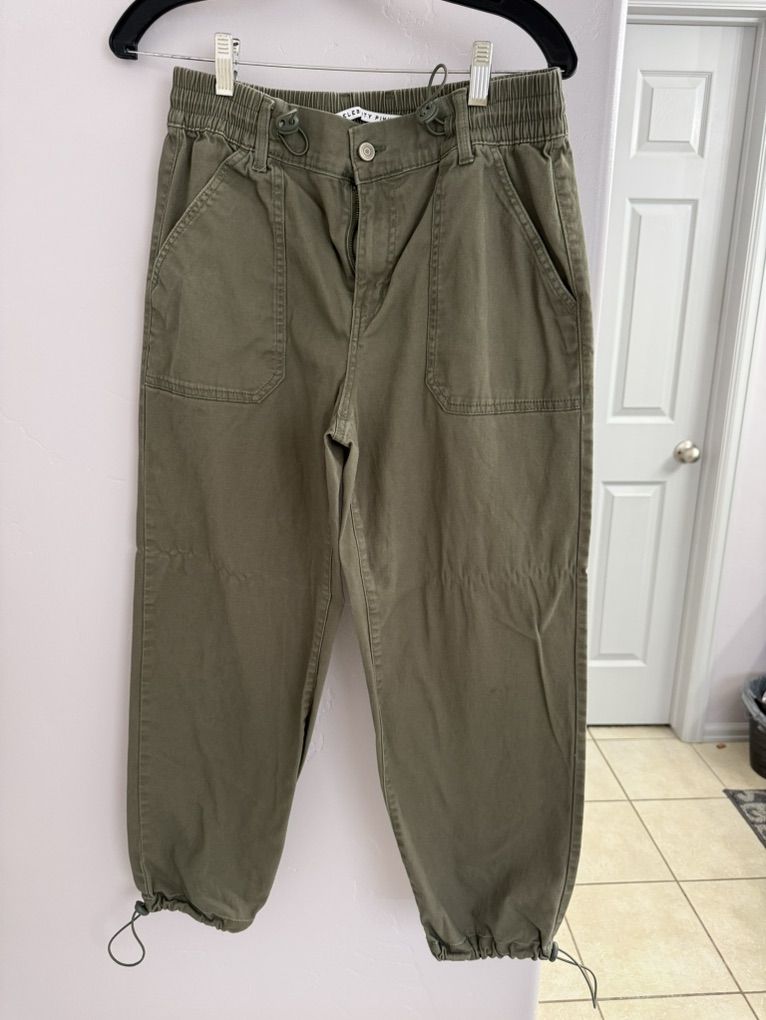 Celebrity Pink Sage Green Joggers - Med