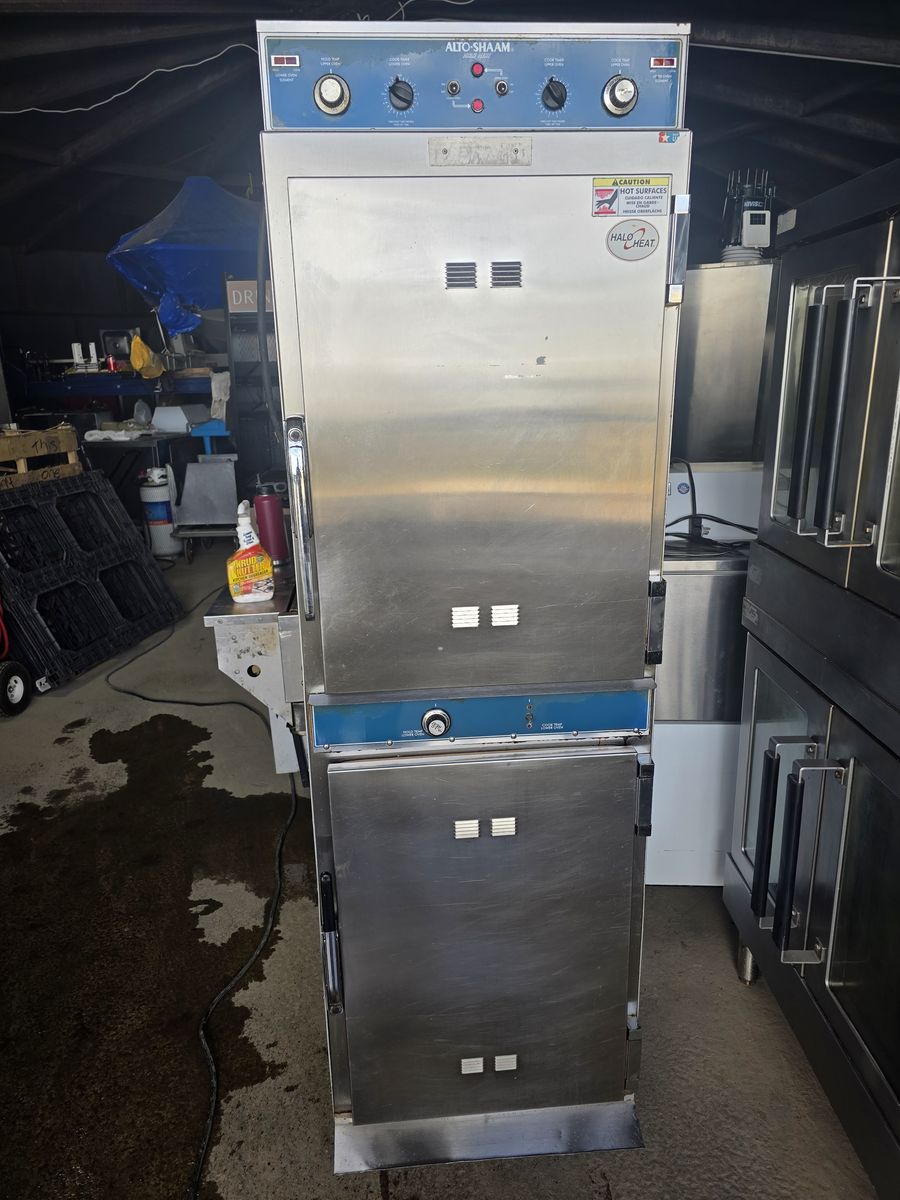 Alto Sham Electric Cook and Hold Double Oven.