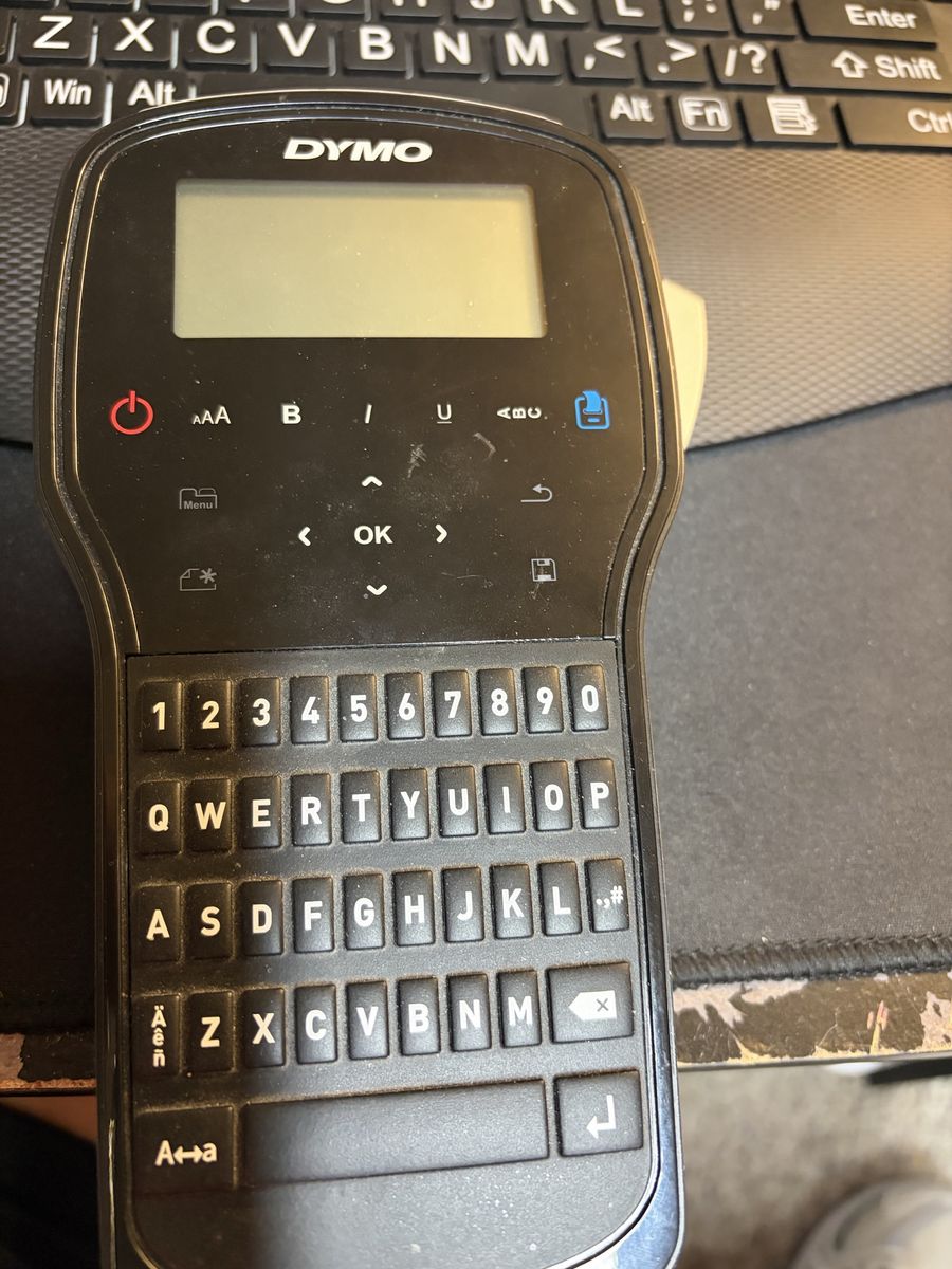 DYMO D1 label printer