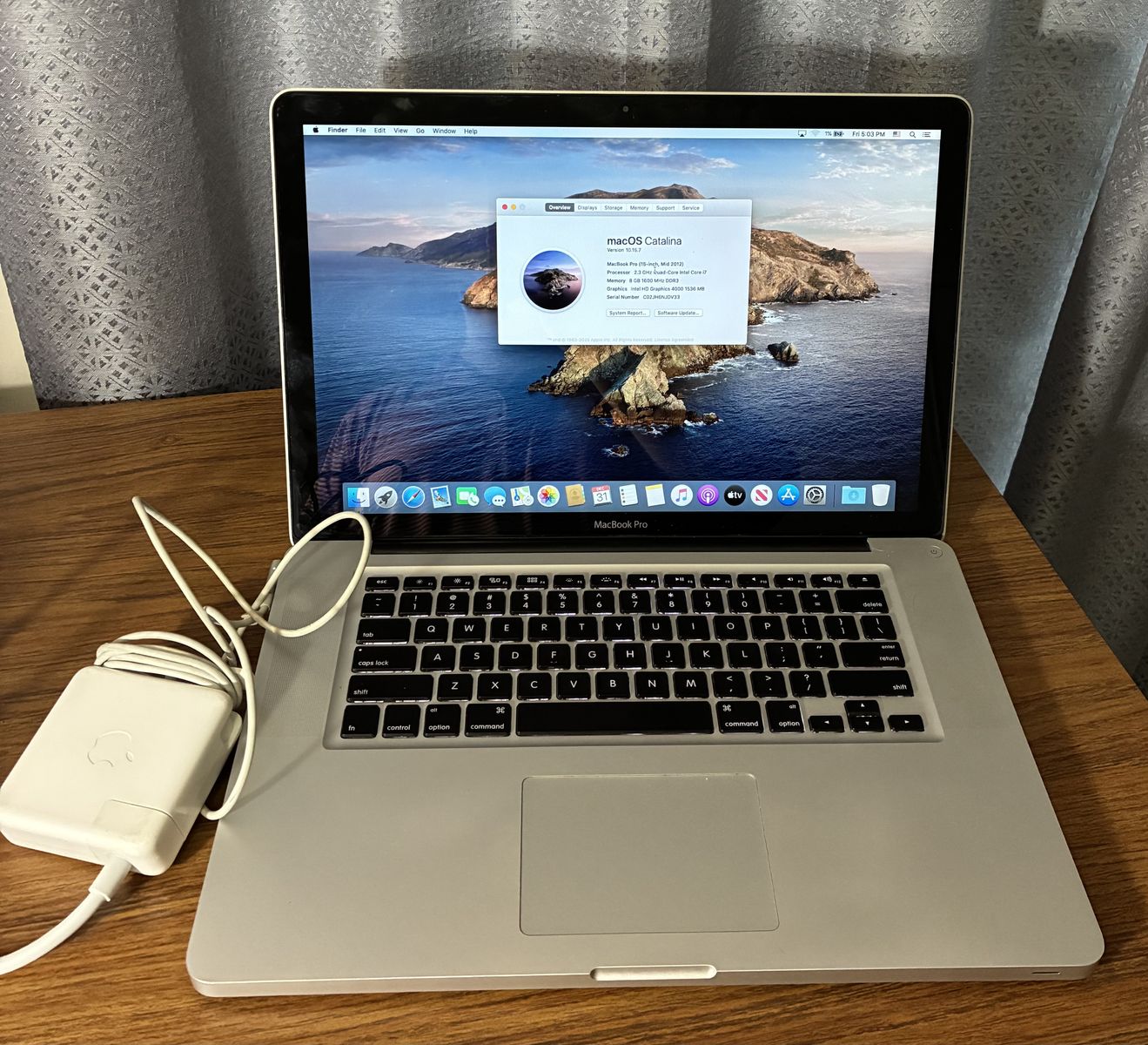 Macbook Pro 15.4" 2012