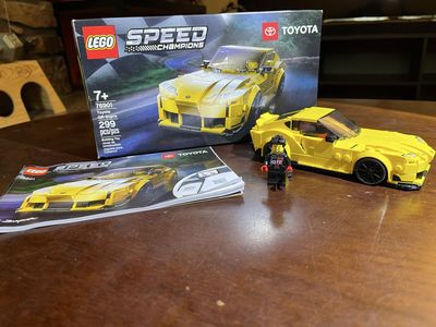 LEGO Speed Champions 76901 Toyota GR Supra Complete w/ Box & Instructions