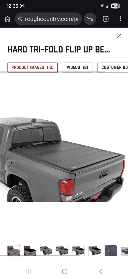 Toyota Tacoma 6-ft Bed Cover
