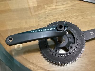 Shimano Ultegra 11spd crankset FC R8000,52/36 chain rings 172.5 mm length