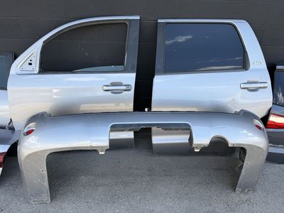 2008-2022 Toyota Sequoia Driver Side Front & Rear Doors + Rear Bumper – $1,100