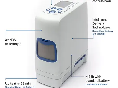 INOGEN ROVE6 WITH LARGE BATTERY