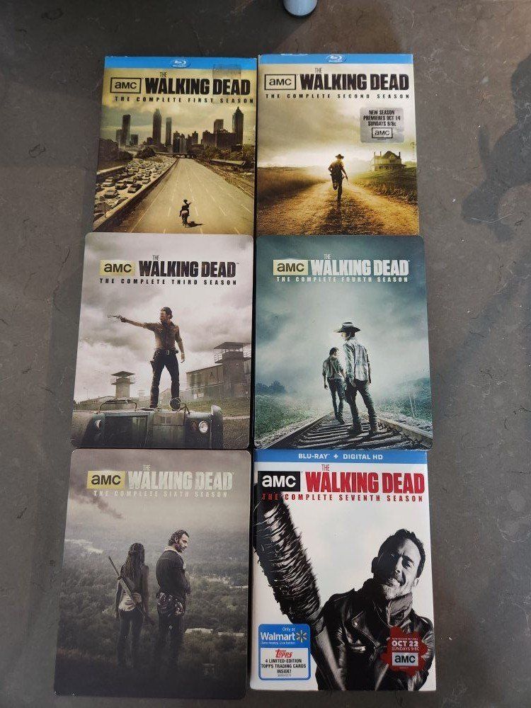 The Walking Dead Season 1 - 6 Blu Ray