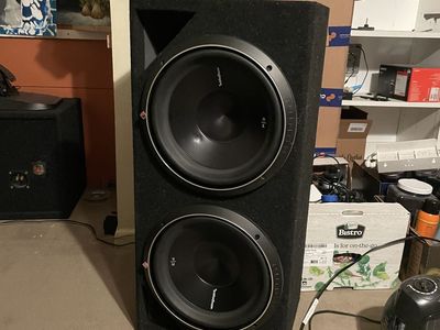 Rockford fosgate subwoofers 12”