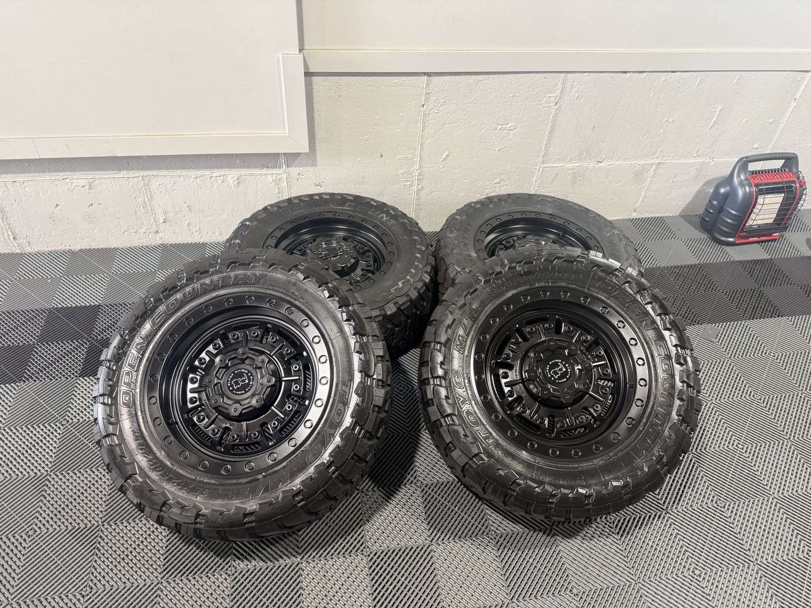New 35 inch TOYO tires with wheels!