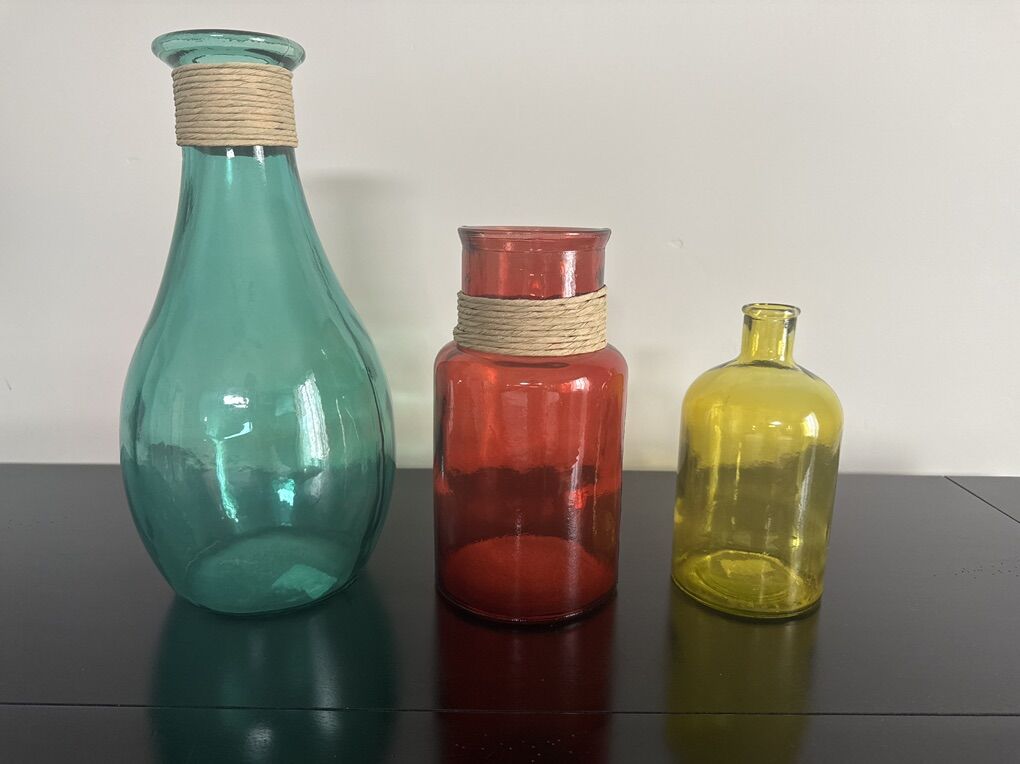 Large Glass Vases