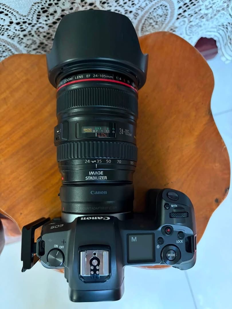 Canon R w 2 lenses , read