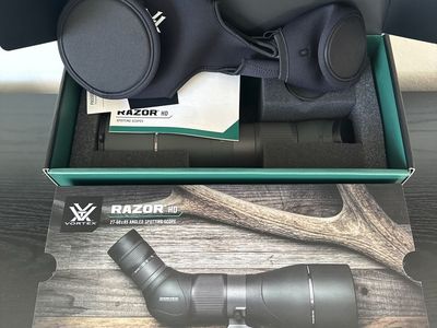 NEW Vortex Razor HD 27-60x85 Angled Spotting Scope