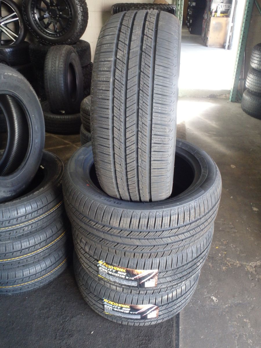 235/50R18 BLACKHAWK AGILITY SUV SET OF BRAND NEW TIRES
