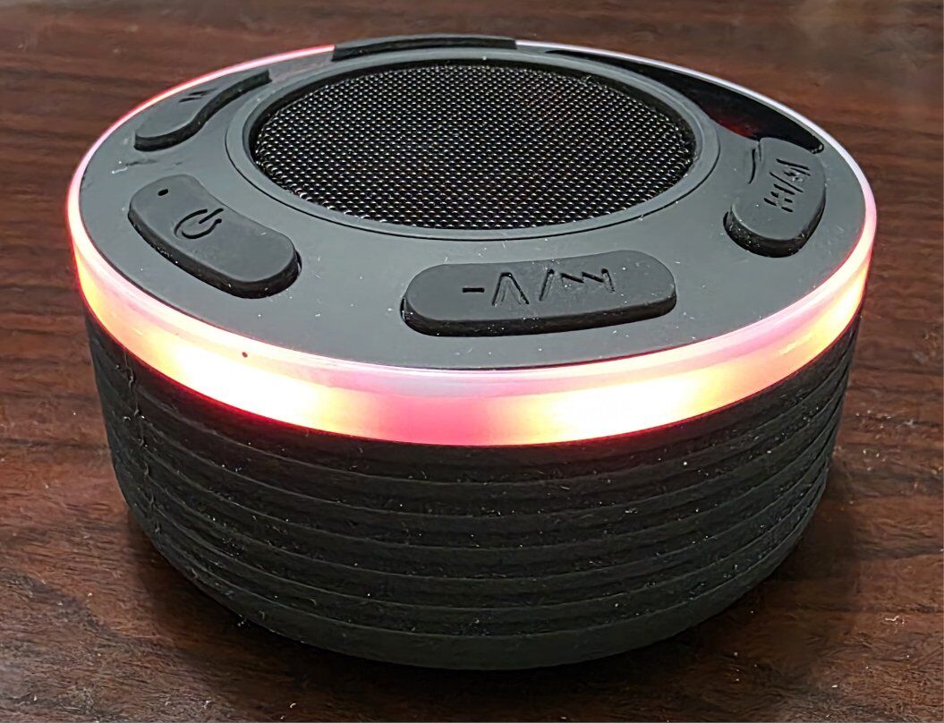 Bluetooth Shower Speaker, Portable 360 HD Surround